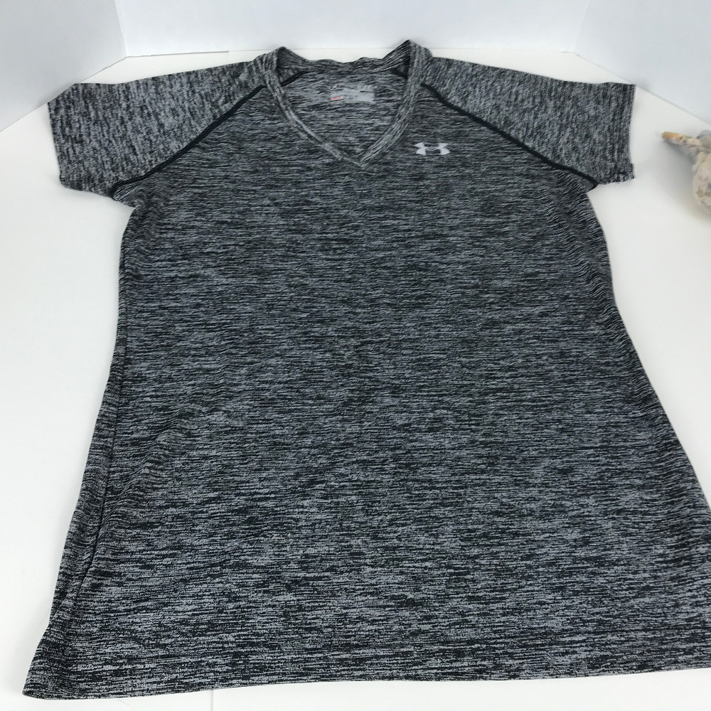 🌴 Under Armour S Grey heather heat gear T